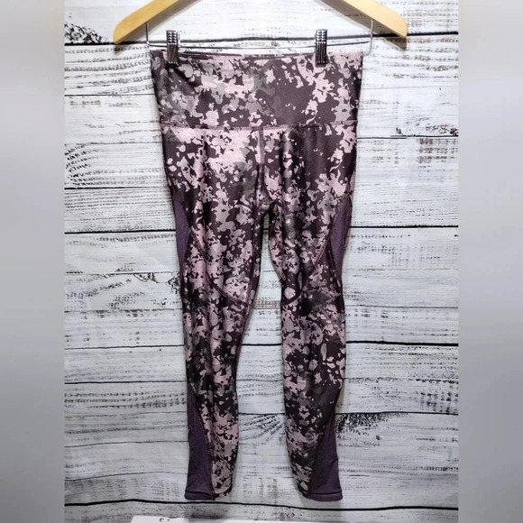 Under Armour Compression Crop Leggings Purple size Small Performance - Picture 6 of 6